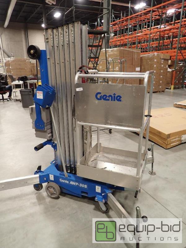 lot 787 image: Genie AWP-30S AC Ariel Work Platform
