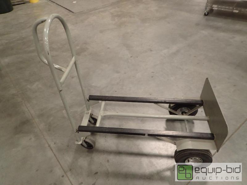 lot 883 image: Adjustable 2 Wheel Equipment Dolly