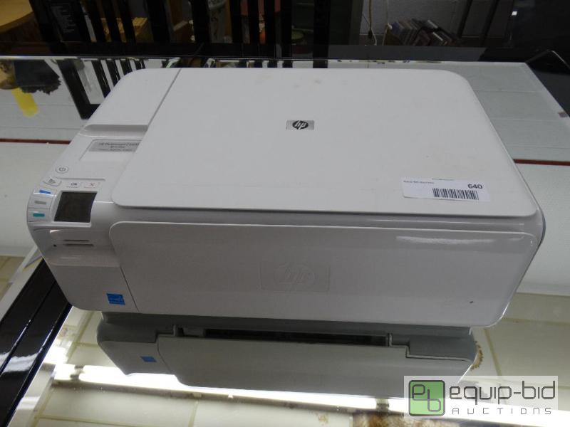 lot 640 image: HP photo smart all-in-one printer, scanner, c...
