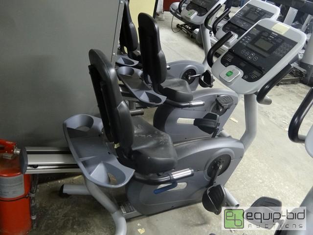 lot 353 image: Precor Recumbent Exercise Bike Commercial Grade