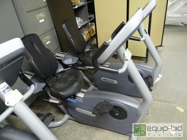 lot 354 image: Precor Recumbent Exercise Bike Commercial Grade