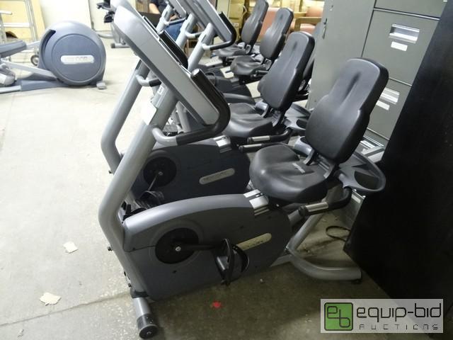 lot 355 image: Precor Recumbent Exercise Bike Commercial Grade