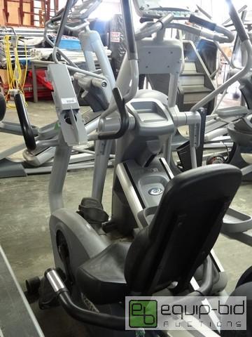 lot 392 image: (2) Precor Recumbent Bikes
