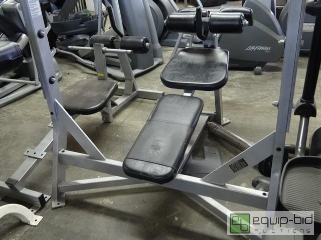 lot 401 image: Decline Bench And Bench Accessories