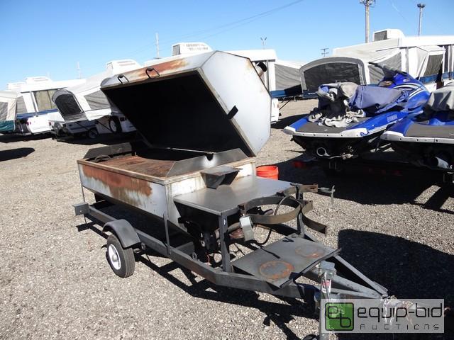 lot 468 image: Big John Portable Grill Trailer