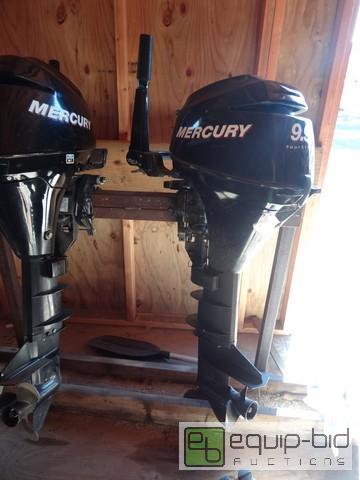 lot 469 image: Mercury 9.9HP Boat Motor