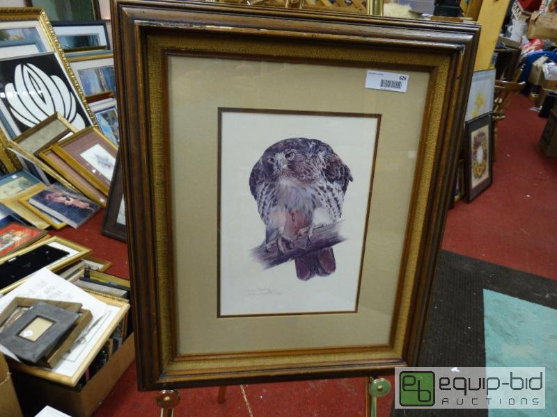 lot 626 image: Framed print by Carolyn Mejstrik.  Titled &qu...