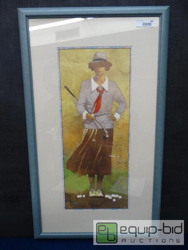 lot 686 image: Frame Print By Spectra Galleries&nbsp  Woman...