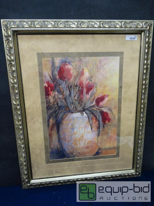 lot 688 image: Frame Print by Cawthorn  Large Double matted ...