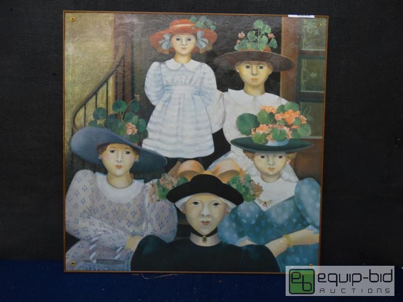 lot 723 image: Frame Print By Monique&nbspSchaar&nbsp  Lar...