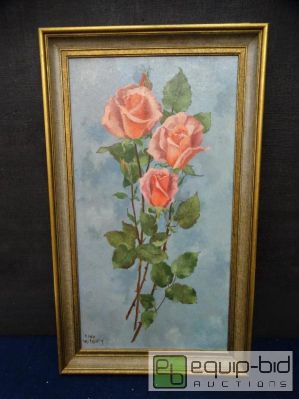 lot 724 image: Oil on board By Cleo Wilsey&nbsp   Countess...