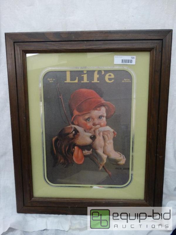 lot 725 image: Frame Print By Nell Hott&nbsp  Framed Print ...