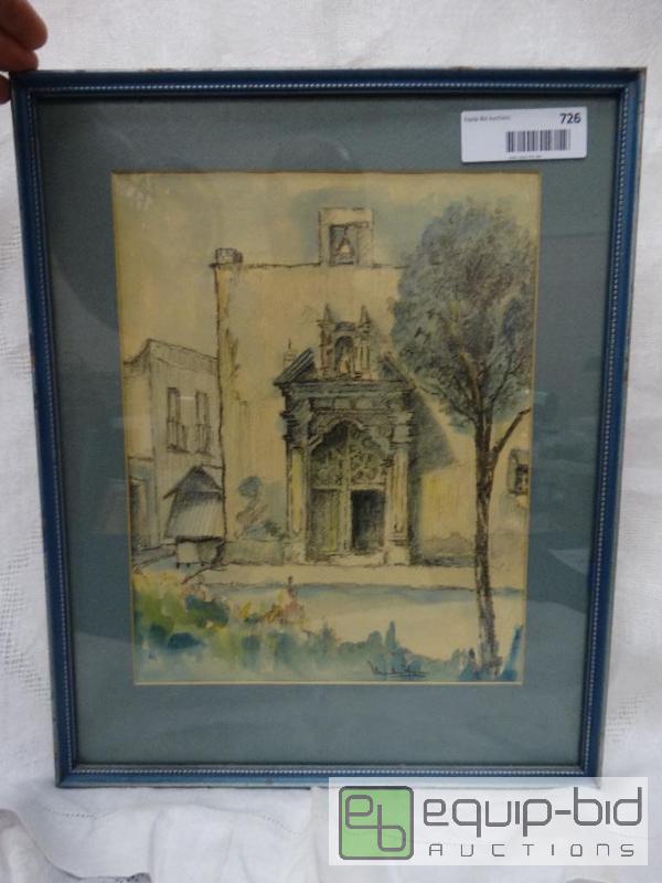 lot 726 image: Frame Print By Montero&nbspForres&nbsp  Vin...