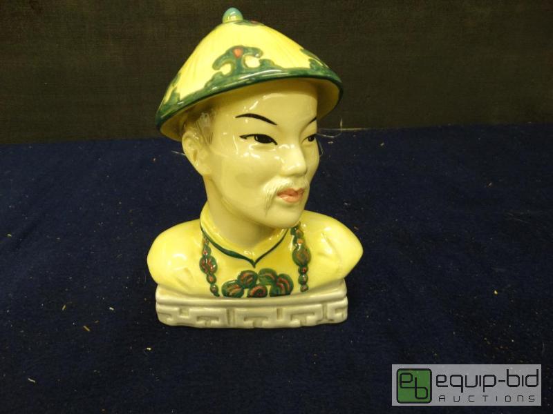 lot 735 image: Statue&nbsp  Fine China Mongol Head&nbsp...