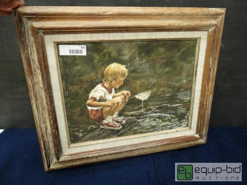 lot 750 image: Frame Print By Kandy&nbspTate&nbsp  Framed ...