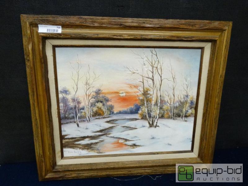 lot 754 image: Frame Print By Alice North&nbsp  Framed Orig...