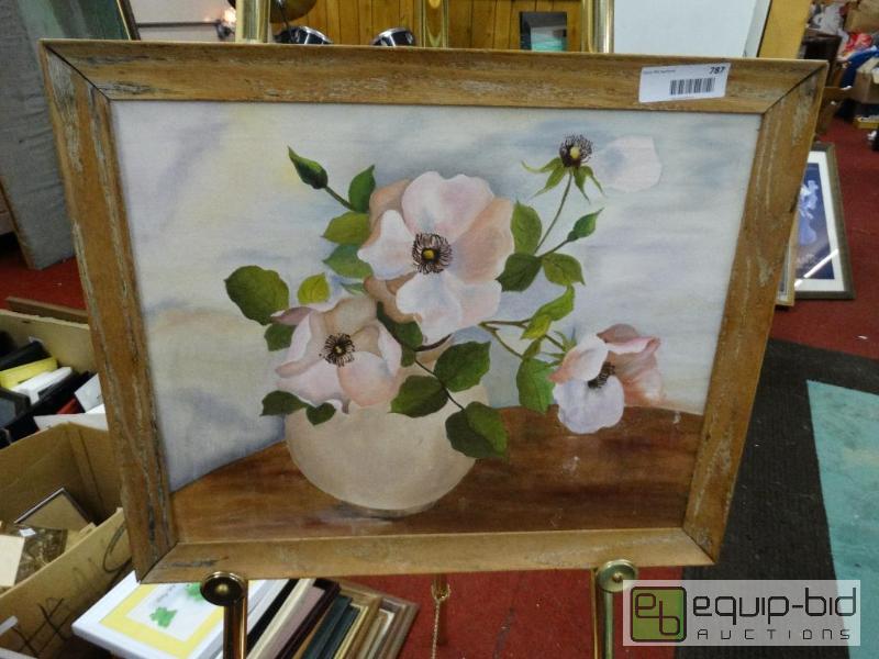 lot 787 image: Frame Print&nbsp  Framed Oil On Canvas&nbsp...