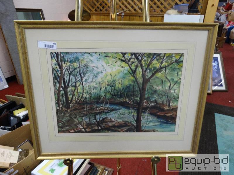 lot 790 image: Frame Print&nbsp  Framed Landscape Art &nbsp...