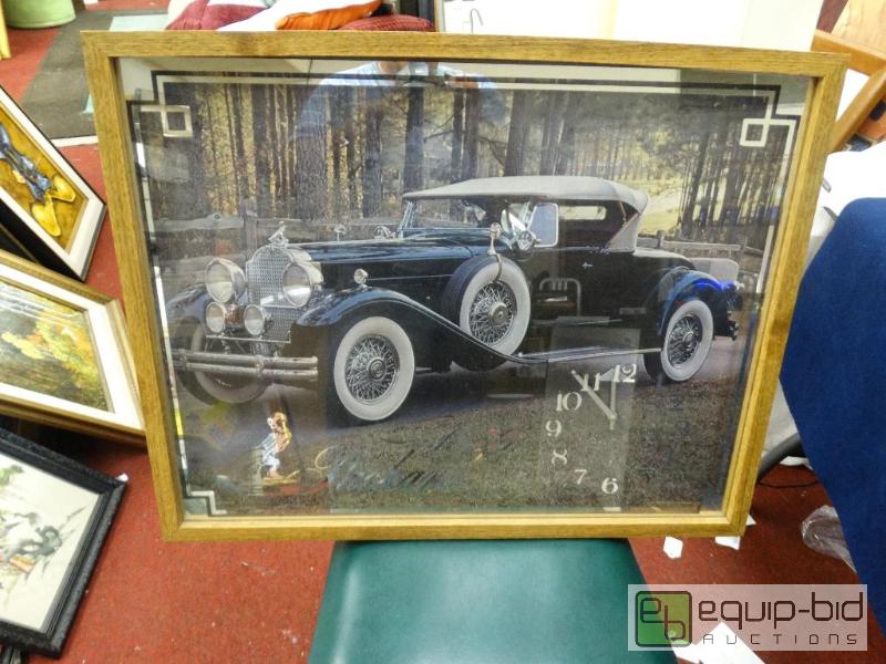 lot 799 image: Clock&nbsp  1930 Packard Wall Clock&nbsp  2...