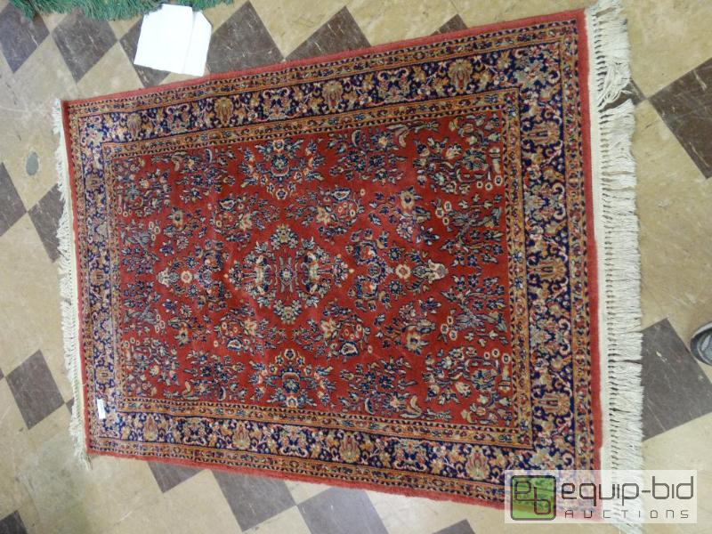 lot 1026 image: 4 x 6 Karastan 100% Worsted Wood Pile Rug....