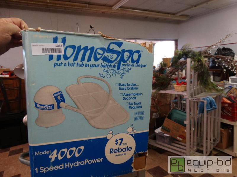 lot 1032 image: Home Spa In Box....