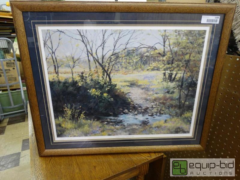 lot 1059 image: Frame Print Signed &amp Numbered 12250...