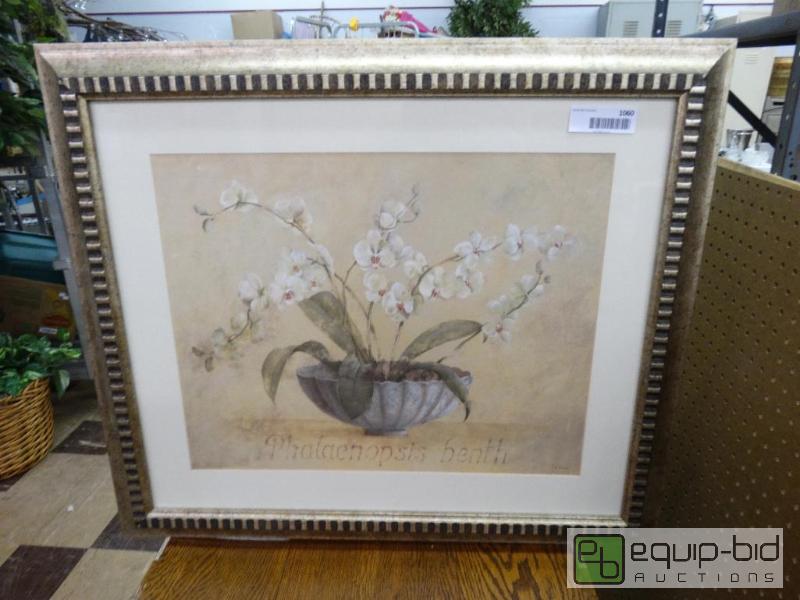 lot 1060 image: Orchids Picture....