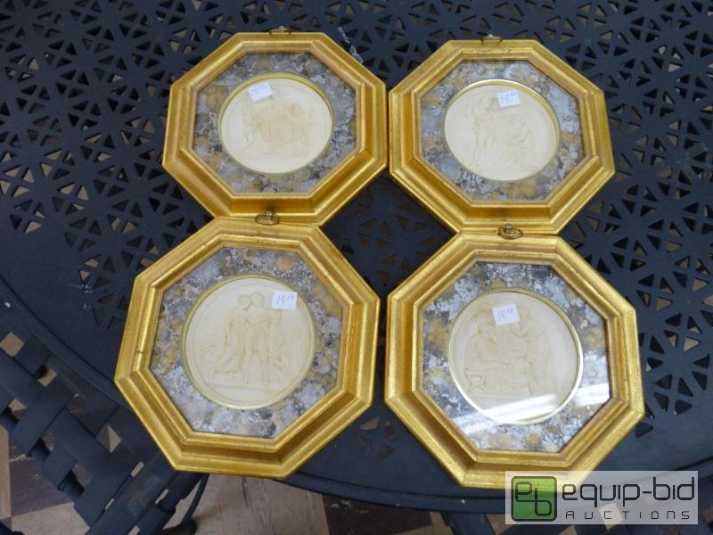 lot 827 image: 4 Framed Art By James Papalia.&nbsp...