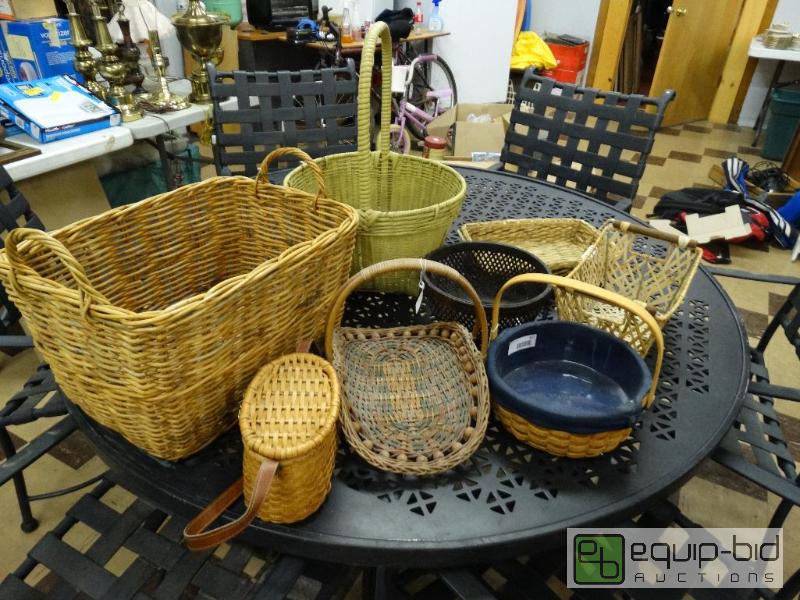 lot 857 image: Lot Of Various Baskets....