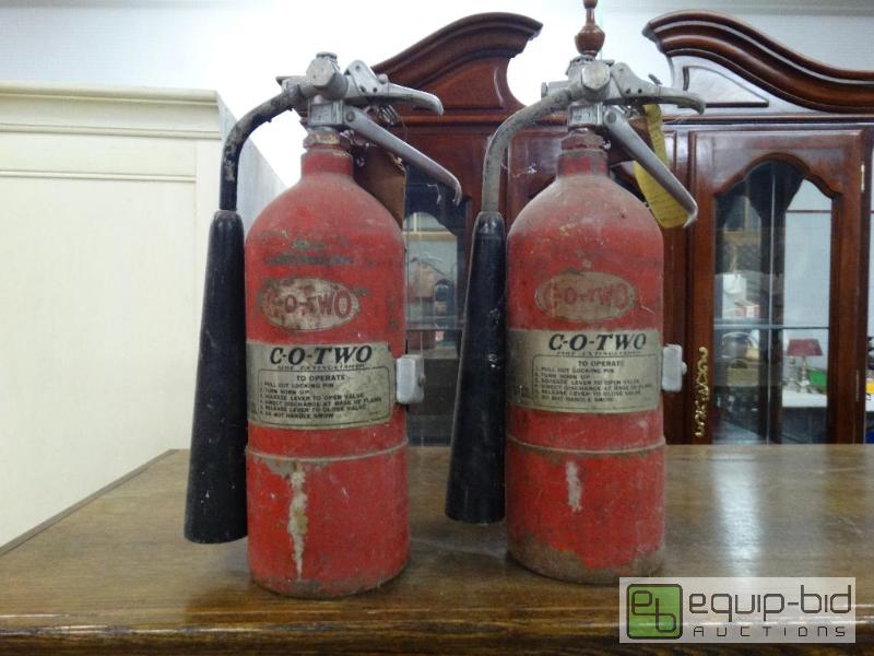 lot 869 image: 2 Old Fire Extinguishers.&nbsp...
