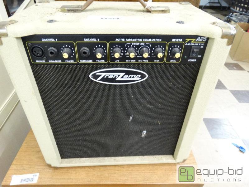 lot 870 image: Tran Zamp&nbspAcoustic Amp....