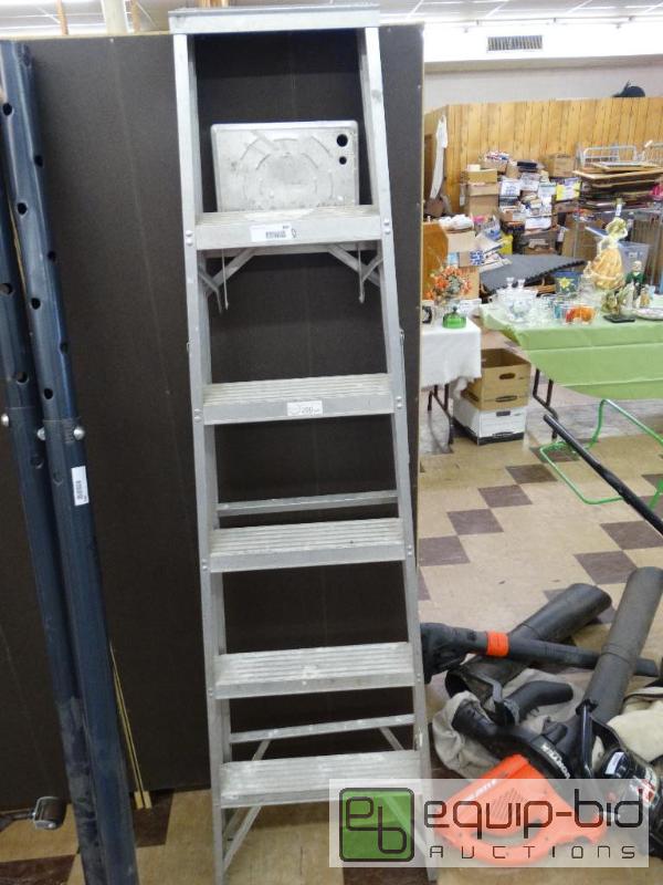 lot 884 image: 6Ft. Aluminum Ladder.&nbsp...