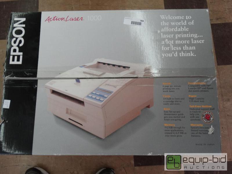 lot 904 image: Epson Action Laser 1000 Printer In Box....