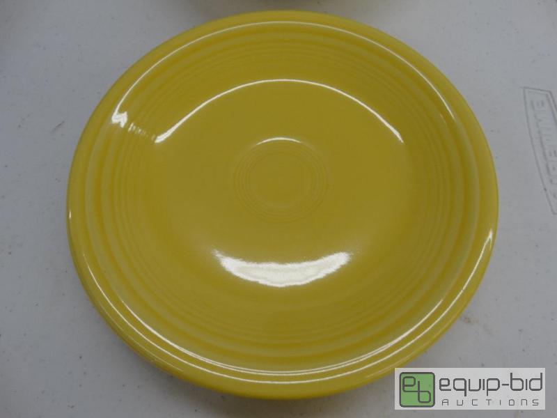 lot 942 image: 13 Pc. Of Fiesta Dish Ware - 2 Colors - Cups,...