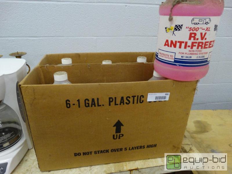 lot 991 image: 6 gallons Of 500  XL RV Anti - Freeze....