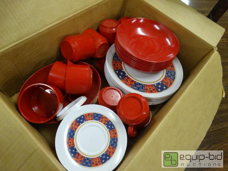 lot 994 image: Set Of Plastic CupsPlates....