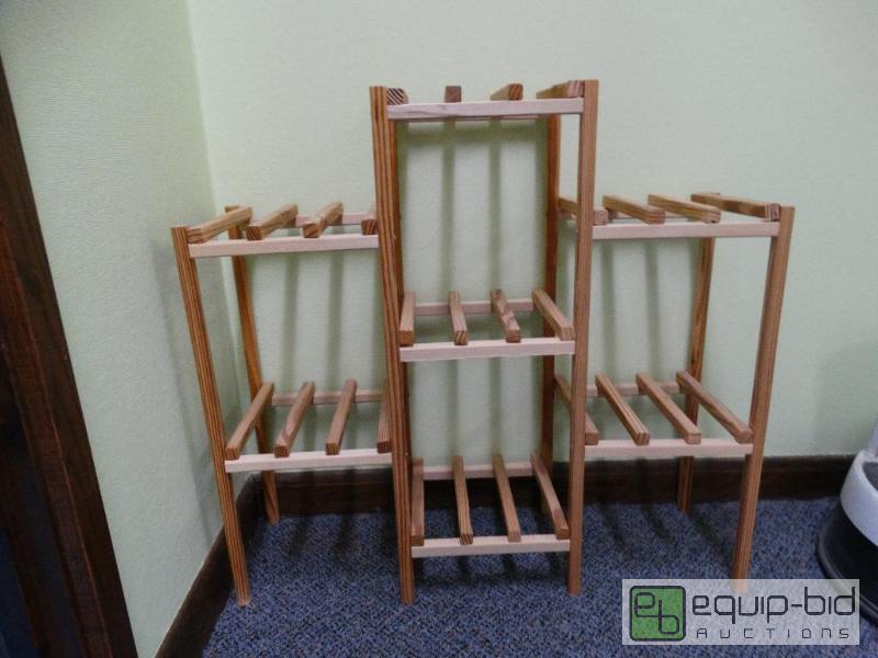 lot 712 image: Wooden Plant Stand....