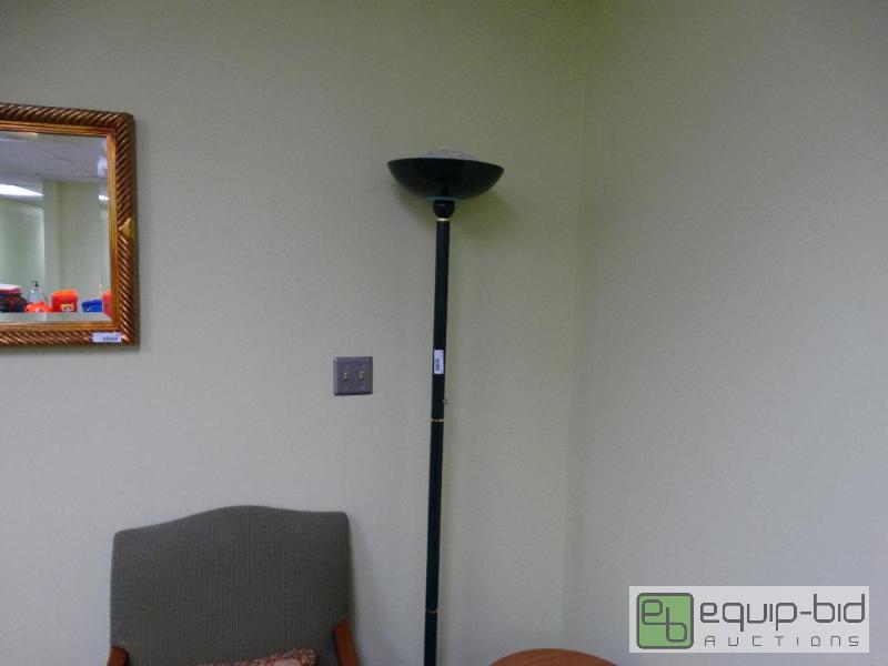 lot 737 image: Green Floor Lamp....