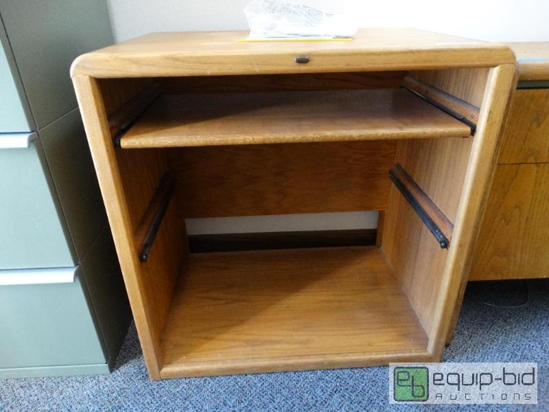 lot 754 image: Wooden Desk Encore....