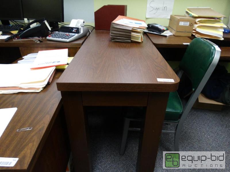 lot 768 image: Wooden table With Drawer Oblong.&nbsp...