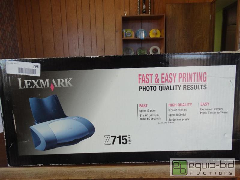 lot 798 image: Lexmark Z715&nbspSeries Printer in Box....