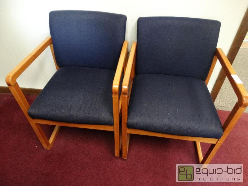 lot 802 image: 2 office Chairs....