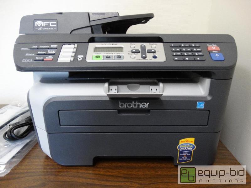 lot 814 image: MFC Wireless Brother.&nbsp  Fax, Printer Cop...
