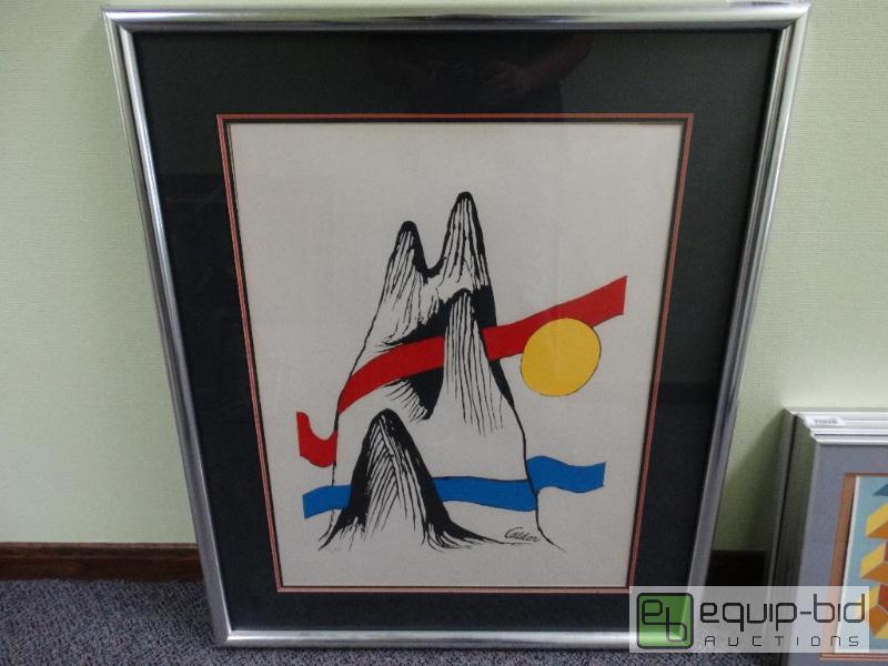 lot 845 image: Calder Picture.&nbsp   Europa&nbspSuite E...