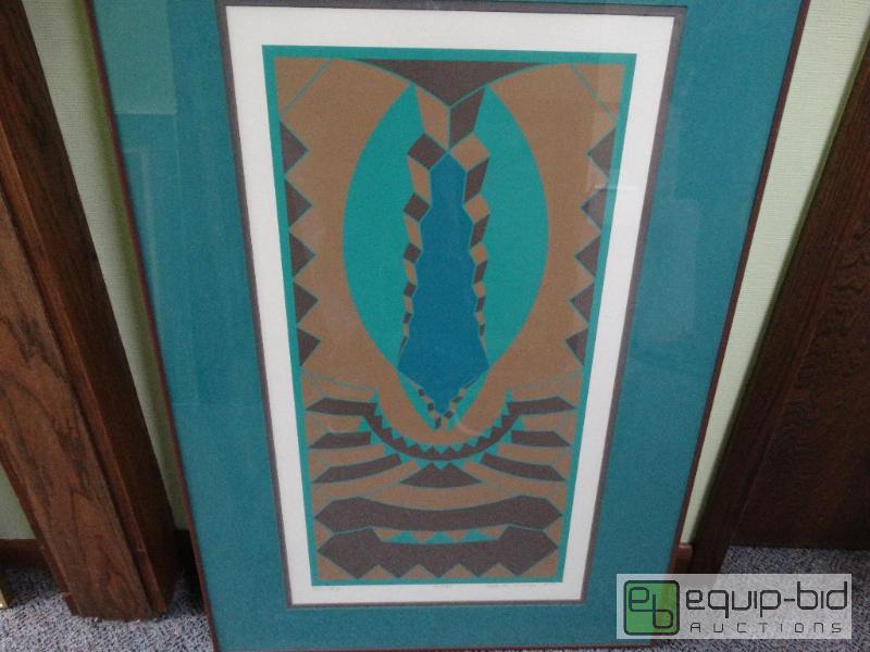 lot 850 image: Framed Art....