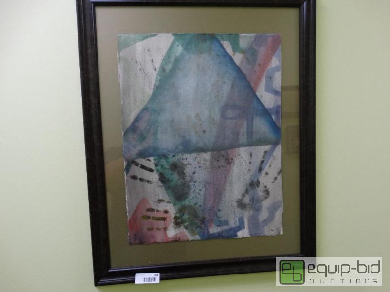 lot 883 image: Framed Art....