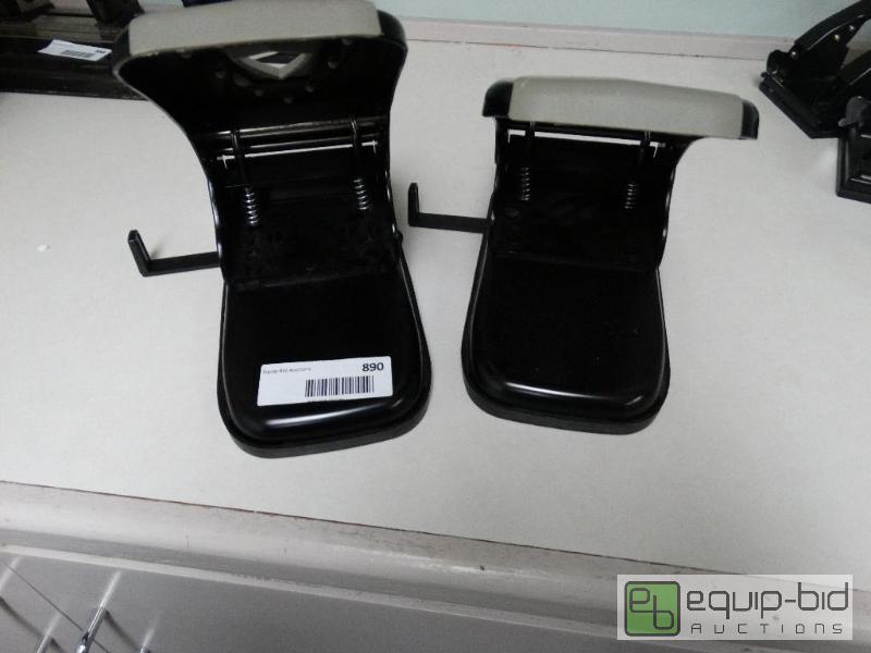 lot 890 image: 2 Black 2 Hole Punch Business Source.&nbsp...