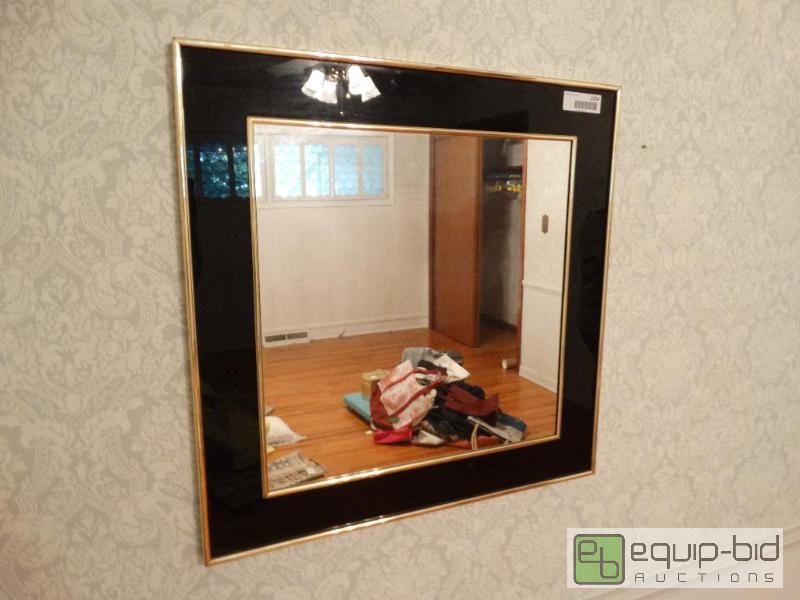 lot 2224 image: Wall mirror....