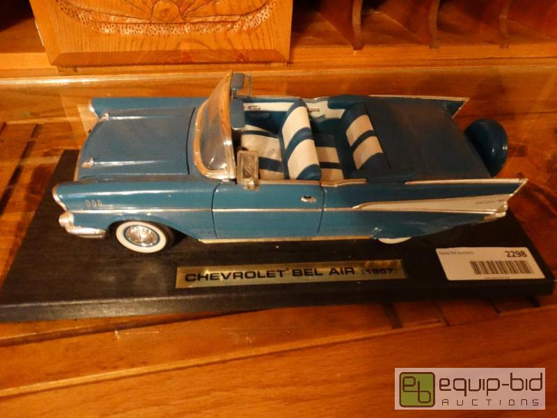 lot 2298 image: 1957 Chevrolet Bel Air model....