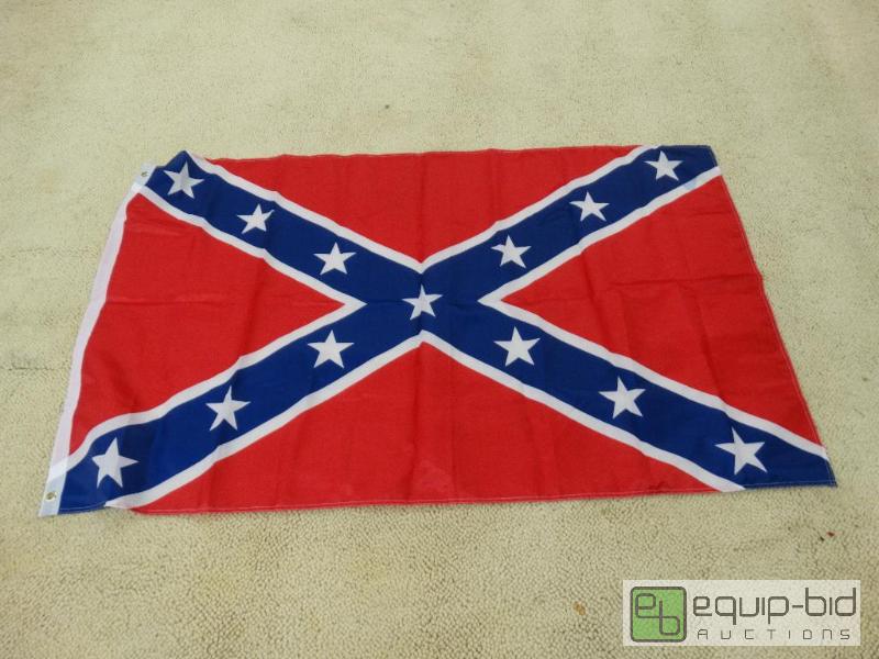 lot 743 image: 3 x 5 Confederate flag....